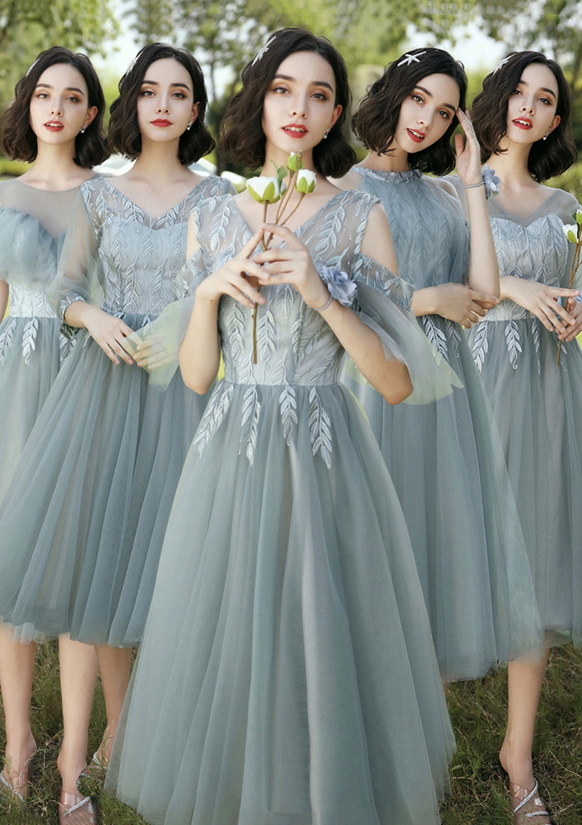 CUTE TULLE SHORT PROM DRESS PARTY DRESS cg17705