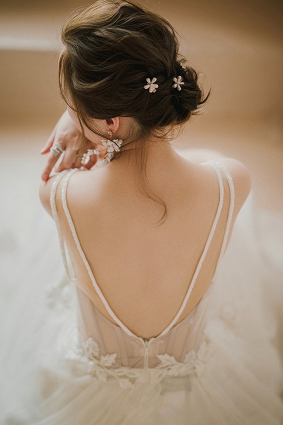 WHITE LACE LONG PROM DRESS A LINE EVENING DRESS cg17811