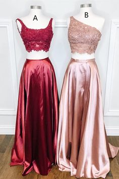 Two Piece Long Prom Dress cg18080