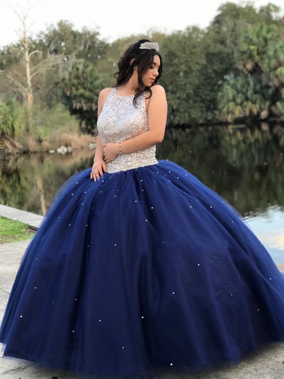 Elegant Prom Dresses Stunning tulle Dress cg18130