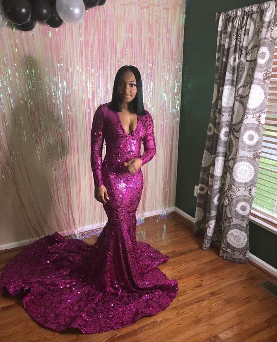 Mermaid long Prom Dress, Formal Gown cg18245