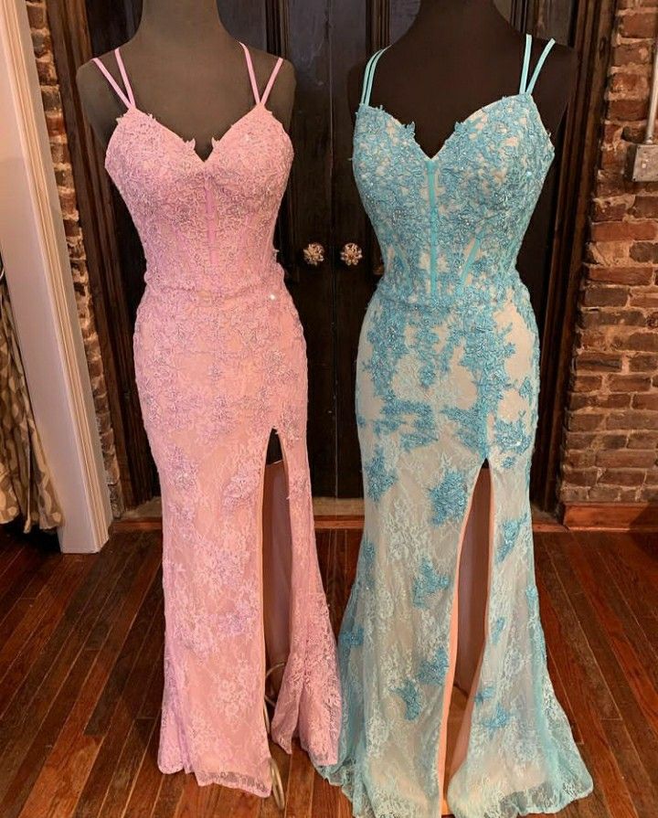 Long Formal Dress with Slit Long Prom Dress cg19042