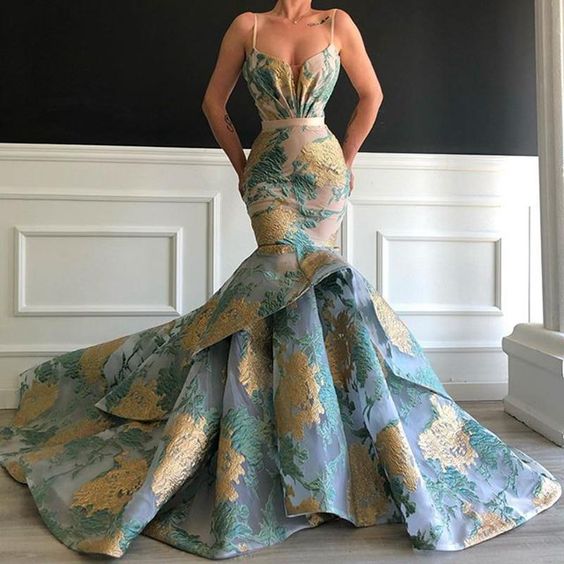 Unique Sleeveless Prom Dress evening gown cg19101