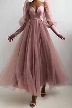 Simple A line v neck dress fashion prom dress cg19195