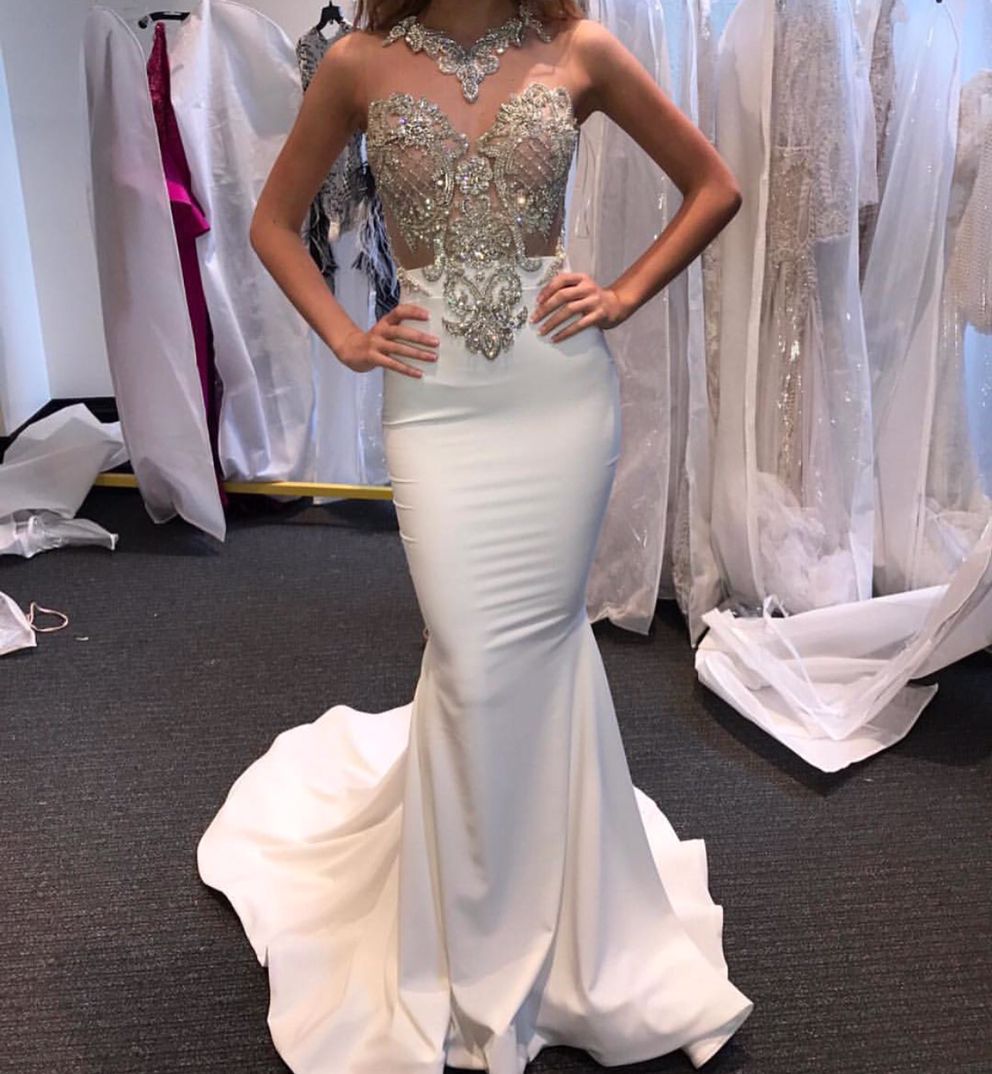 Mermaid Beading Prom Dress,Long Prom Dresses,Charming Prom Dresses,Evening Dress, Prom Gowns cg19208
