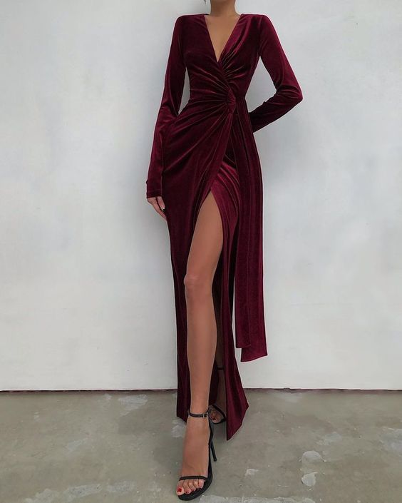 Unique long prom dress, evening dress cg19540