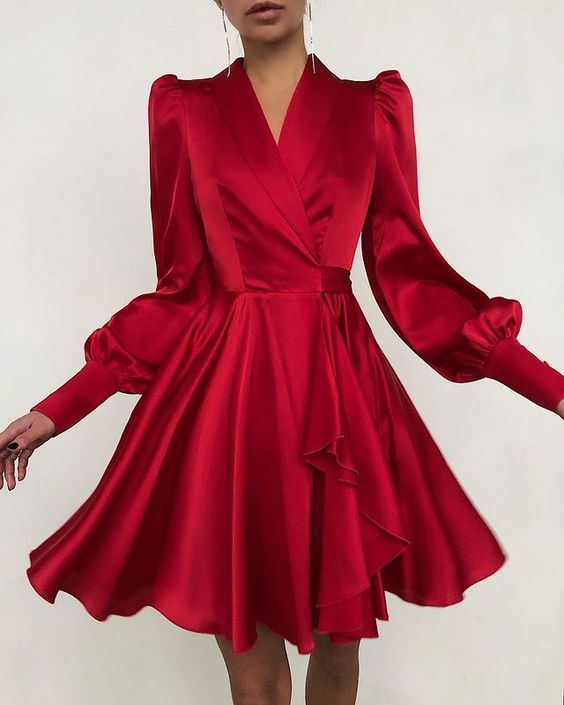 Lovely Short red Homecoming Dress cg19541