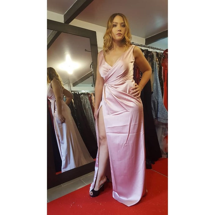 New Arrival V-Neck A-Line Prom Dresses,Long Prom Dresses,Cheap Prom Dresses cg20236