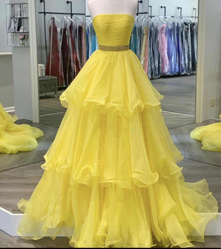 A-line tulle long formal dress prom dress cg20552