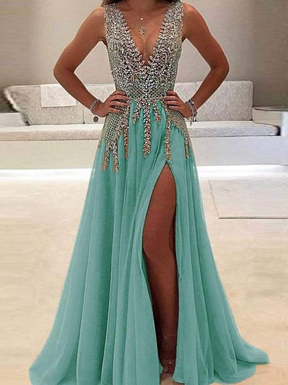 Charming Prom Dress,Long Prom Dress,Elegant Evening Dress cg20596