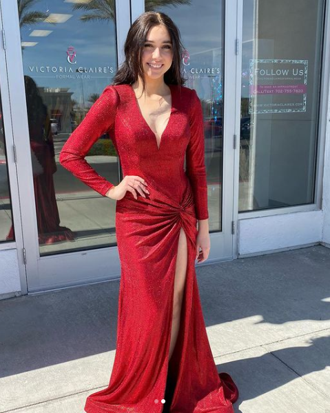 Charming V-Neck A-Line Prom Dresses,Long Prom Dresses cg20786