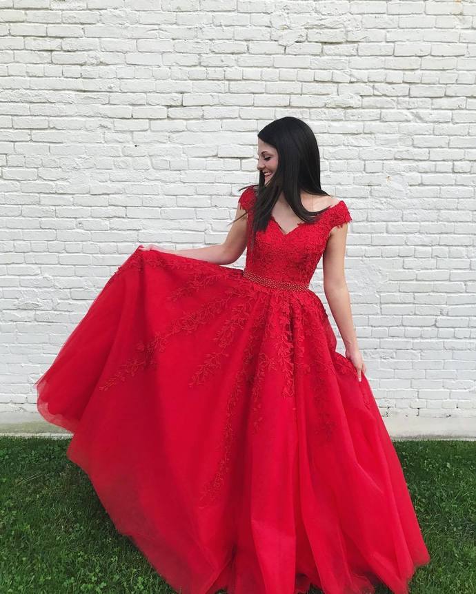 Elegant Appliques A-Line Prom Dresses,Long Prom Dresses,Cheap Prom Dresses cg20789