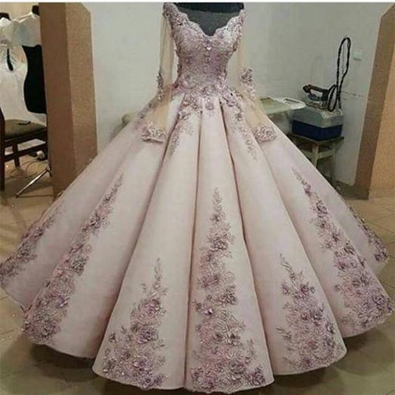 Stylish ball gown evening dress, long formal prom dress cg21058