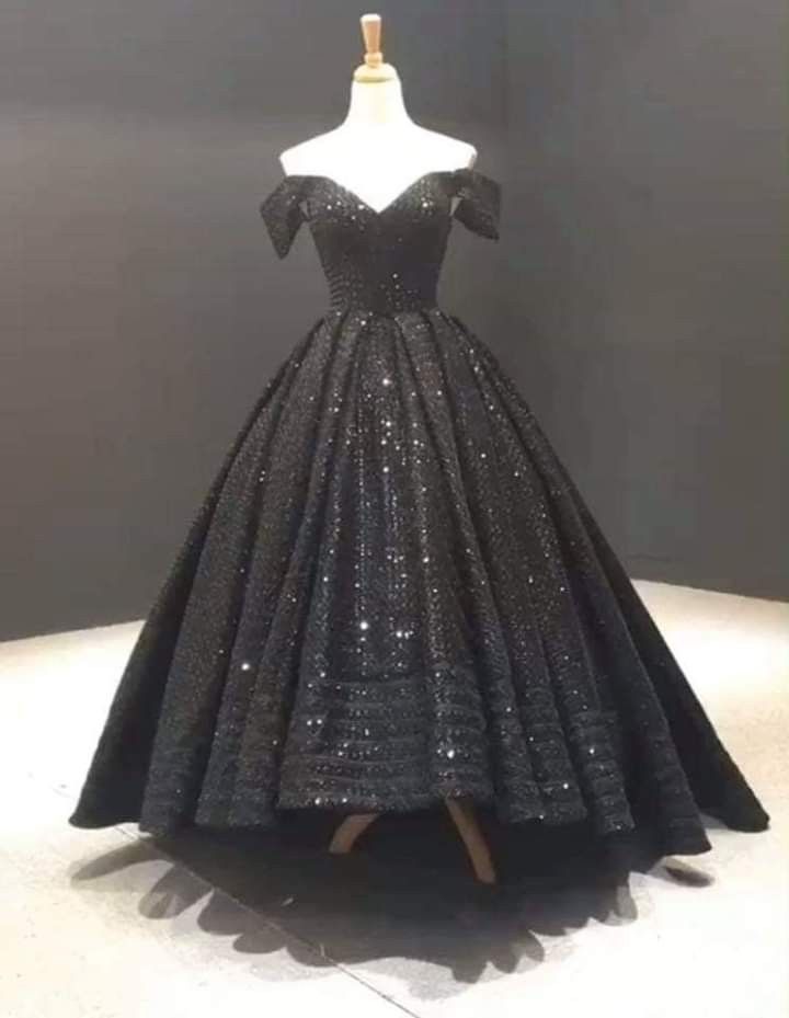 black princess ball gown for wedding prom dress, evening dress cg21654