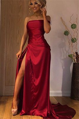 A line red Prom Dress cg23180