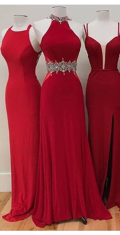Elegant Red Prom Dress cg23393