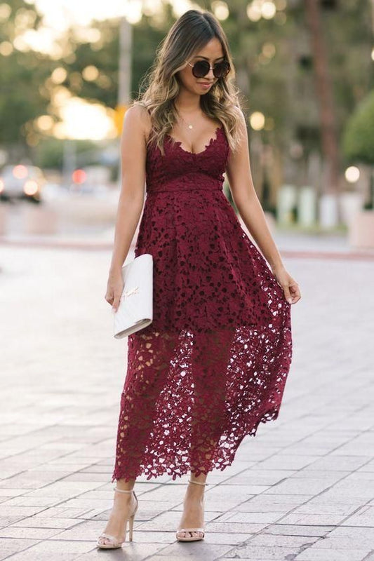 A-Line Lace Homecoming Dress , Charming Homecoming Dress        cg23521