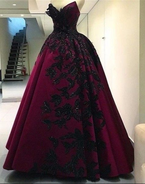 elegant evening dresses lace appliques ball gown Prom Dress, Evening Dress cg24165
