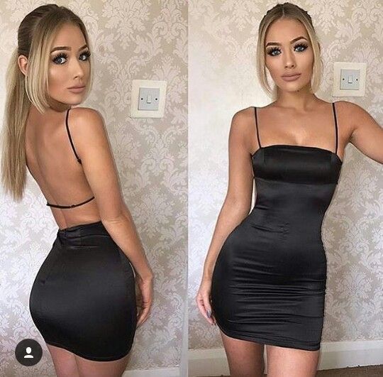 Sexy Black Homecoming Dress, Spaghetti Straps Backless Short Homecoming Dress cg4252