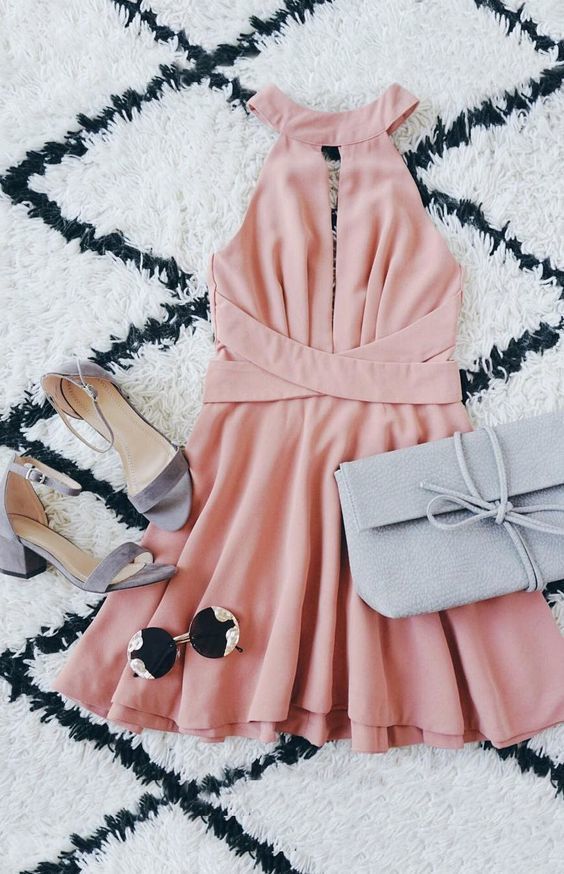 blush pink homecoming dress cg5644