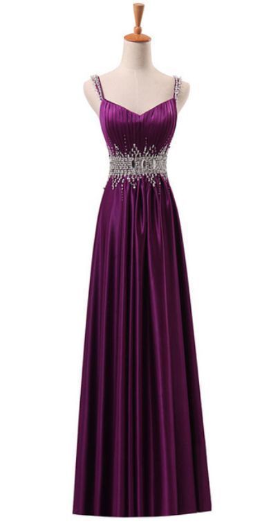 beading luxury v-neck satin gown for the evening prom gown cg5836