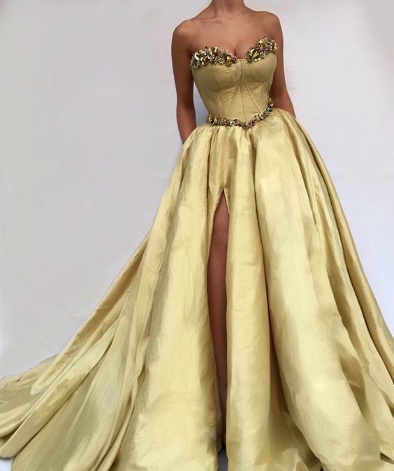 Golden Miriam Gown prom dress cg6110