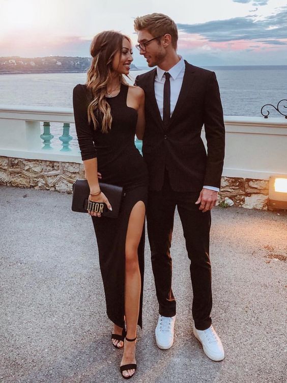 Black Long Prom Dress Evening Dress cg6223