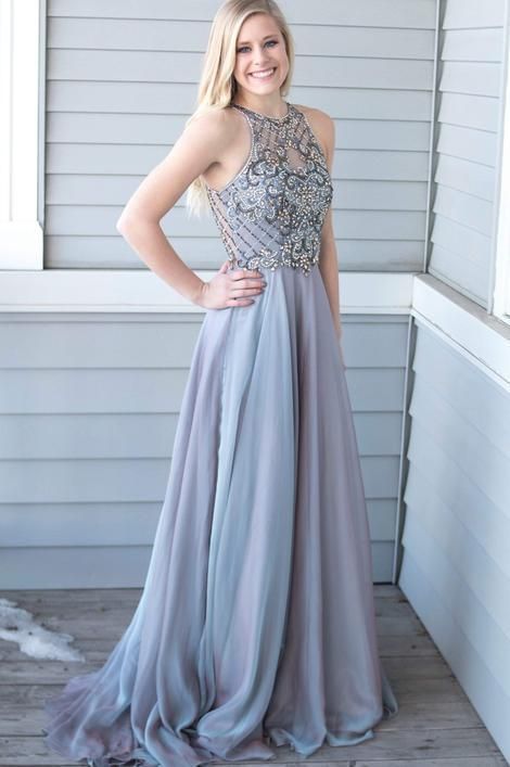 Prom Dress Halter Neckline, Prom Dresses, Evening Gown,Graduation School Party Gown, Winter Formal Dress cg6235