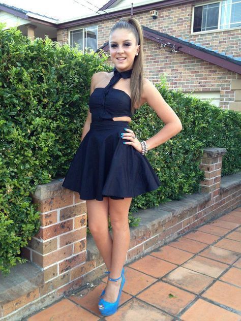 Black Halter Homecoming Dress,Mini Dress,Little Black Dress,Cheap Homecoming Dress cg7400