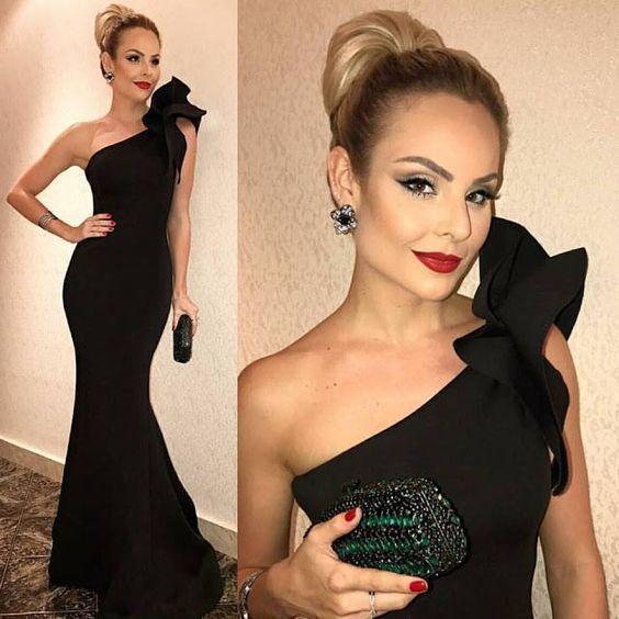 Elegant Long Evening Dress, Unique Long Prom Dress cg7689