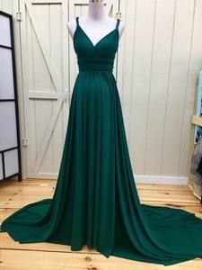 Sexy Green Prom Dress, Long Prom Dresses, Formal Gowns cg8413