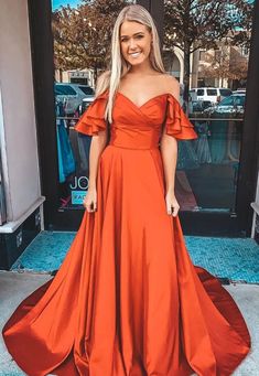 Stylish v neck satin long prom dress evening dress cg8756