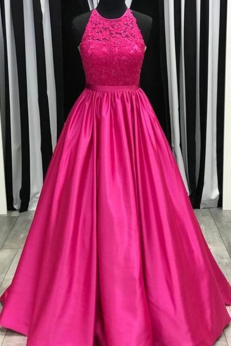 New Prom Dress Halter Neckline, Evening Dress ,Winter Formal Dress cg8794