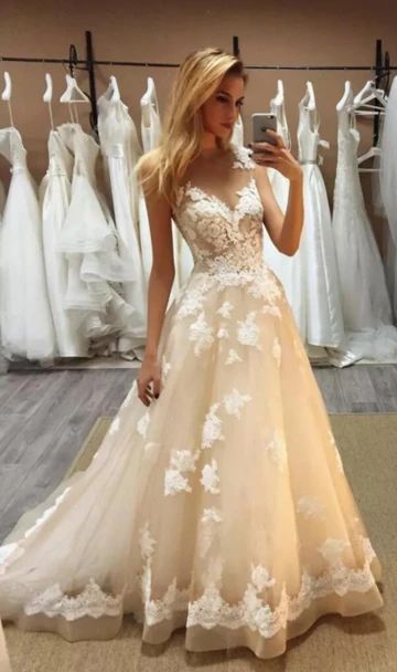 Prom Dresses with Applique and Beading Long Prom Dress Fashion School cg8830