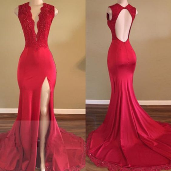 Party Dresses Long Open Back Party Dresses Women Evening Dresses prom dress evening dress cg8832
