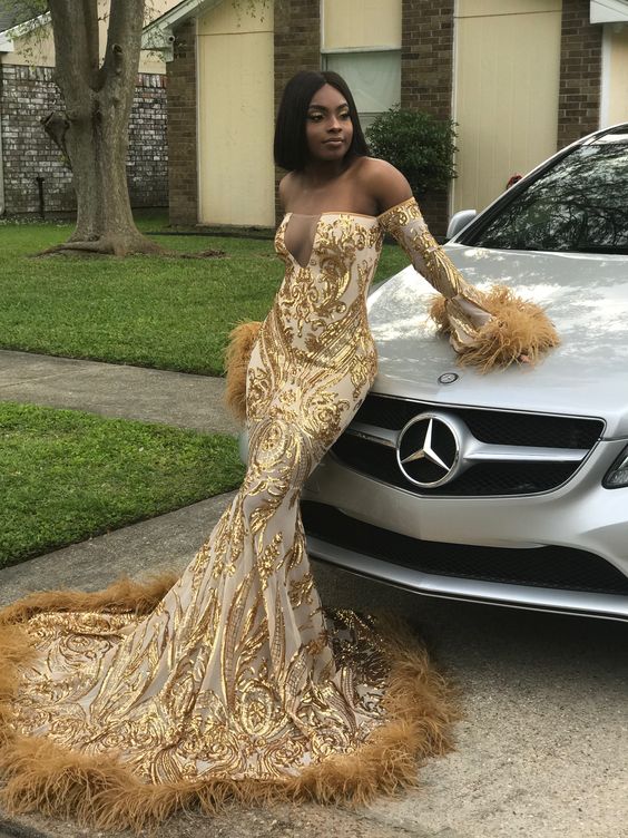 Mermaid Long Prom Dress , Chic Prom Dress cg8837