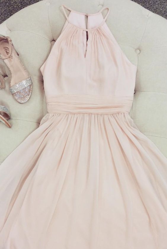 Cute Short Pink Dancing Dress Formal Prom Gowns cg9046