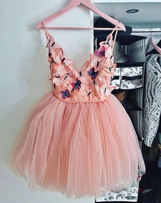 V-Neck Homecoming Dress, Short Dresses, Graduation Dress, Short Homecoming Dress cg9603