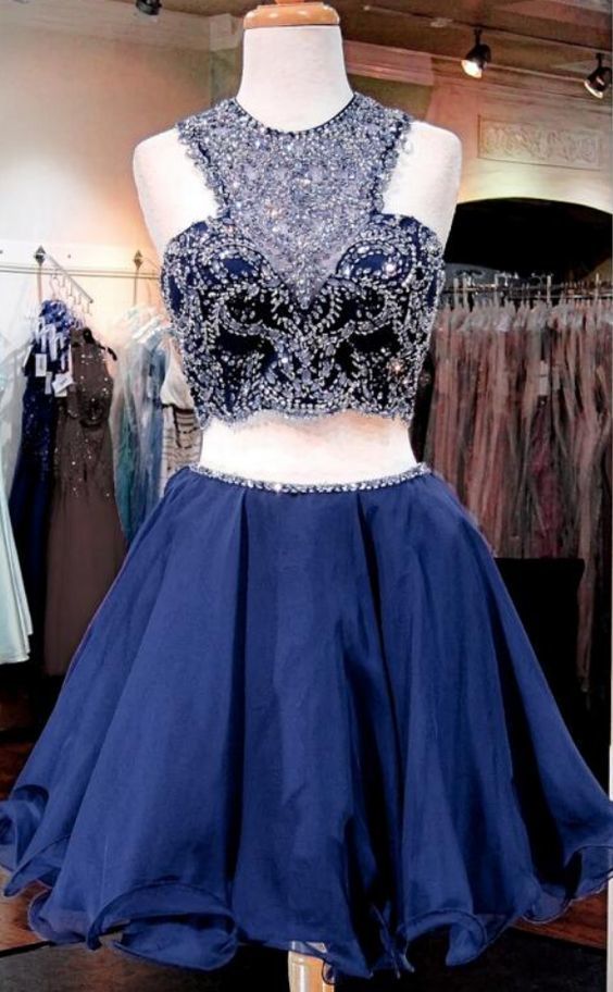Homecoming Dresses,Navy Blue Short Homecoming Dresses,Beaded Short Homecoming Dresses cg9827