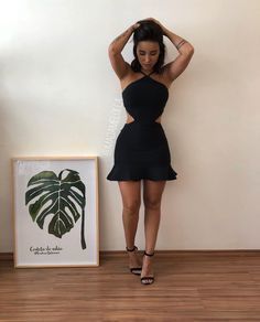 Sexy Sleeveless Black Homecoming Dress cg9967