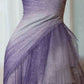 V Neck Glitter Tulle Prom Gown Unique Evening Dresses    cg25329