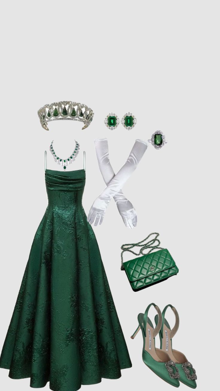 Emerald Green Spaghetti Straps Prom Dress A-line Evening Dress    cg24974