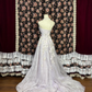Strapless Lace Wedding Dress Tulle Formal Wedding Gown  cg26245