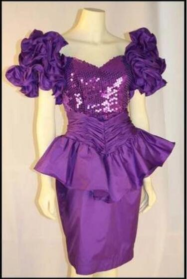 Unique Purple Short Prom Dress, Formal Evening Dress  cg26231