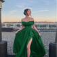 Off the shoulder royal blue prom dress    cg20344