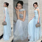 Long Prom Dress Strapless A-Line Formal Occasion Dress Elegant Simple Prom Evening Dress   cg25584