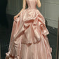 A Line Pink Long Prom Party Dresses Formal Evening Dress   cg25889