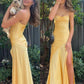 Popular Satin Spaghetti Straps Long Evening Prom Dresses        cg25062
