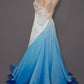 A-Line Chiffon Ombre Prom Dress, Formal Evening Dress    cg25432