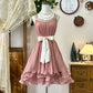 A Line Pink Vintage Short Party Dress Cocktail Dresses Homecoming Dress     cg25805